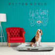 Petter World Comfort Flat Cushion Bed for Dogs (Celeste Green) Fashion