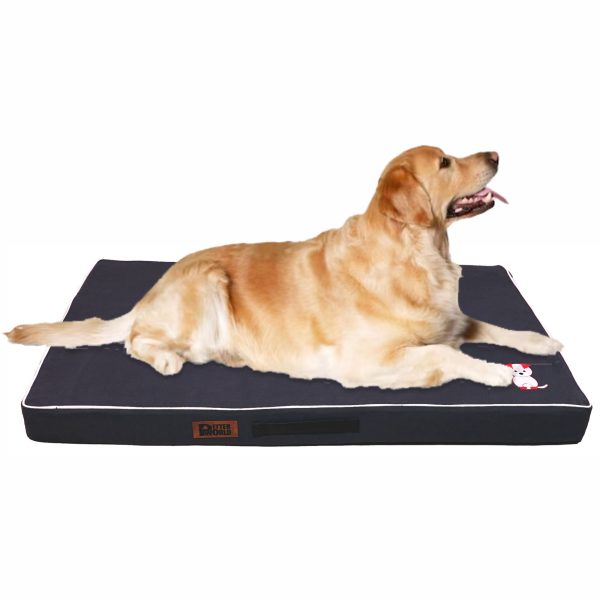 Petter World Comfort Flat Cushion Bed for Dogs (Autumn Grey) Supply