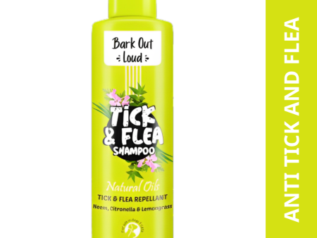 Bark Out Loud Tick & Flea Shampoo for Dogs and Cats Sale