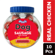 Furlicks Gut Health Supplement and Drools Real Chicken Sausage Treats Combo for Dogs Discount