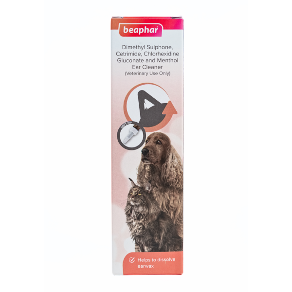 Beaphar Gluconate and Menthol Ear Cleaner for Dogs and Cats For Sale