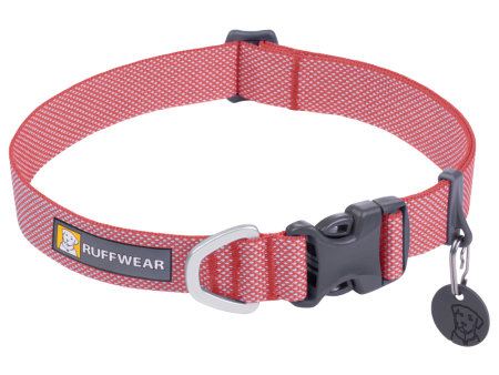 Ruffwear Hi & Light Lightweight Collar for Dogs (Salmon Pink) Supply