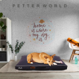 Petter World Comfort Flat Cushion Bed for Dogs (Autumn Grey) Supply