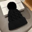 Wholesale Woolen Hat Cashmere Twist Elastic Warm Knitted Hat Discount