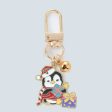 Wholesale Christmas Metal Penguin Santa Keychain Online now