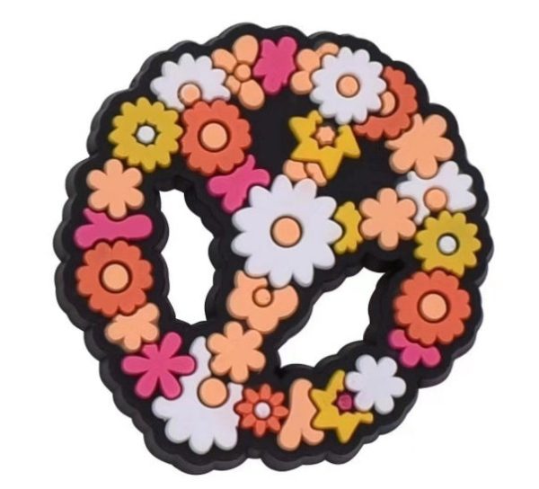 Wholesale 10PCS Anti-War Series Love and Peace DIY Silicone Beads Online now