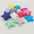 Wholesale10PCS  Pentagram DIY Silicone Beads Cheap