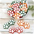 Wholesale of 3PCS Cartoon Dog Paw Silicone Focal Beads on Sale