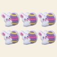 Wholesale 10PCS Carton Easter Bunny Silicone Beads Online Hot Sale