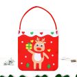 Wholesale Christmas DIY Candy Bag Kindergarten Handmade Non Woven Material Bag For Discount