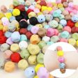 Wholesale 15mm Irregular Silicone Bead DIY Bead Pen Accessories For Cheap