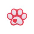 Wholesale of 3PCS Cartoon Dog Paw Silicone Focal Beads on Sale