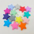 Wholesale10PCS  Pentagram DIY Silicone Beads Cheap