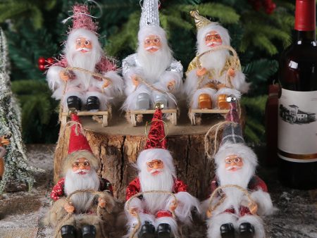 Wholesale Enamel Santa Claus Doll Decorations Supply