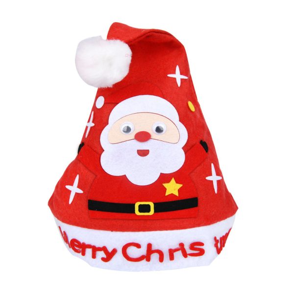 Wholesale Handmade DIY Christmas Hat Kindergarten Creative DIY Production Material Pack Online now