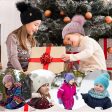 Wholesale Fur Ball Hat Scarf Gloves Winter Children s Fleece Warm Knitted Suit For Sale