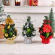 Wholesale Mini Christmas Tree Restaurant Tabletop Christmas Decorations Online now