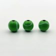 Wholesale Ball Series Printed Wooden Beads Online Sale