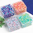 Wholesale 10mm Dual Color Gradient Beads ABS Imitation Pearl DIY Bead Accessories Cheap