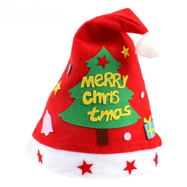 Wholesale Handmade DIY Christmas Hat Kindergarten Creative DIY Production Material Pack Online now