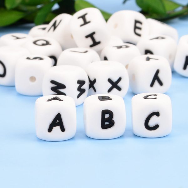 Wholesale Silicone Letters DIY Beads For Cheap