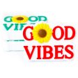 Wholesale 10PCS Good Vibes Silicone Cartoon Beads Cheap