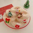 Wholesale Christmas Hair Accessories Cute Plush Scrunchie Supply