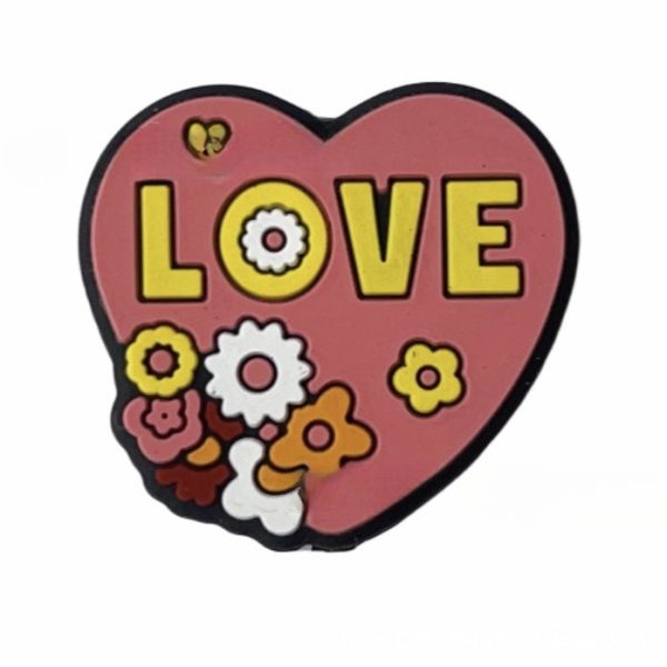 Wholesale 10PCS Anti-War Series Love and Peace DIY Silicone Beads Online now