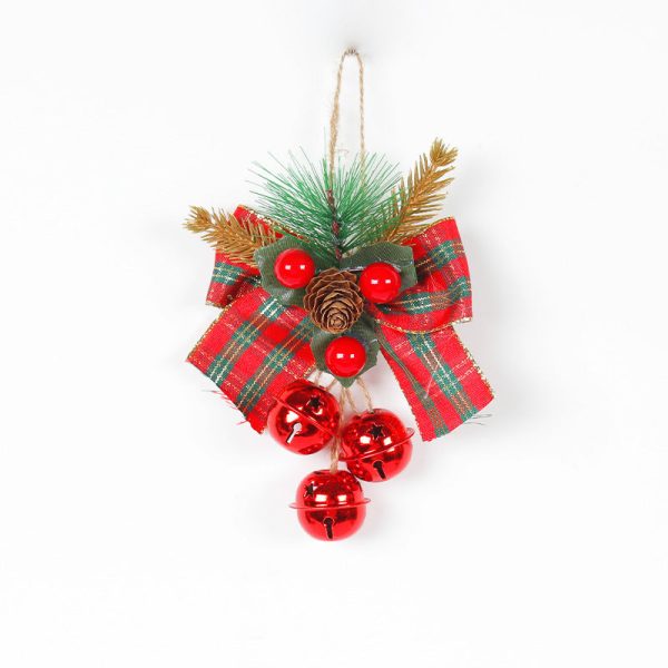 Wholesale Christmas Tree Pendants Bell Accessories Pendants Christmas Decorations For Cheap