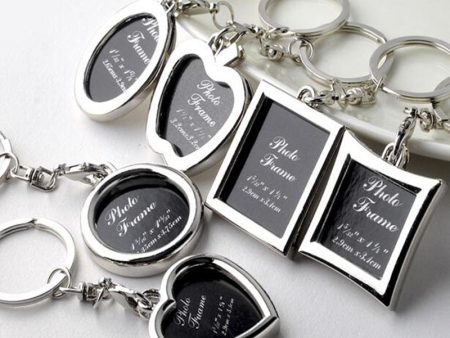 Wholesale Creative Photo Frames, Zinc Alloy Keychains Sale