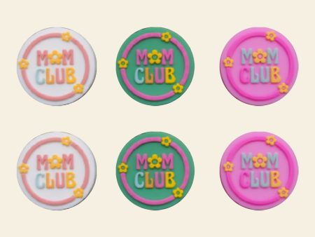 Wholesale 10PCS MOM CLUB Silicone Beads Online now