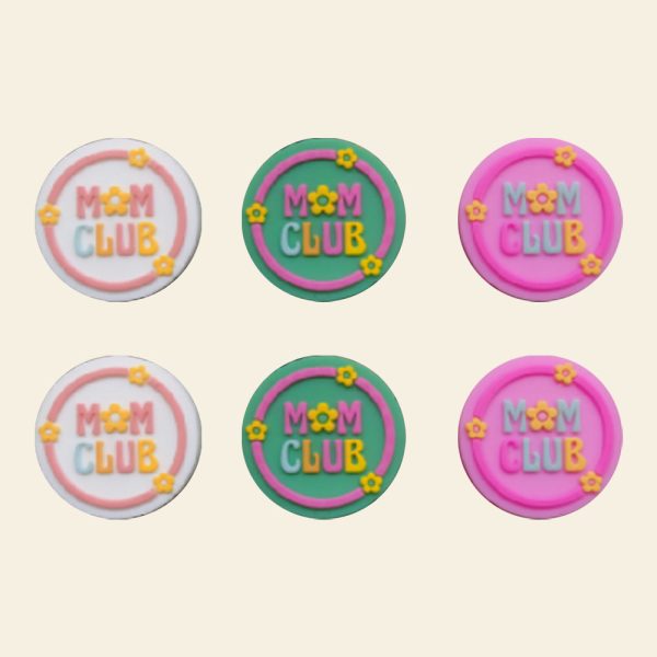 Wholesale 10PCS MOM CLUB Silicone Beads Online now