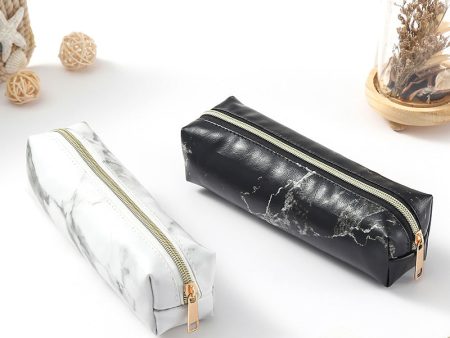 Wholesale Marble Leather Pencil Case Online now