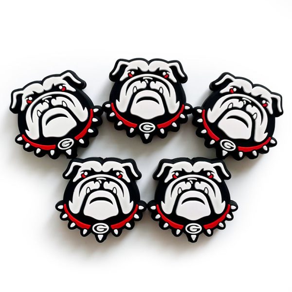 Wholesale 10PCS Dog Silicone Beads Supply