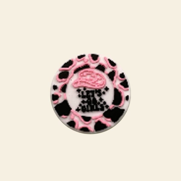 Wholesale 10PCS Cow Print Silicone Beads Sale