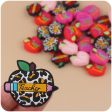 Wholesale Cartoon Apple Teacher Silicone Focal Beads Discount