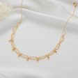 Wholesale Multi-layer 14K Gold DIY Tassel Pearl Necklace Clavicle Chain Cheap