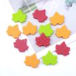 Wholesale 20pcs Cartoon Maple Leaf Silicone Beads Hot on Sale