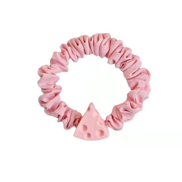 Wholesale Cheese Cheese Bow Fabric Intestine Hair Tie Online now