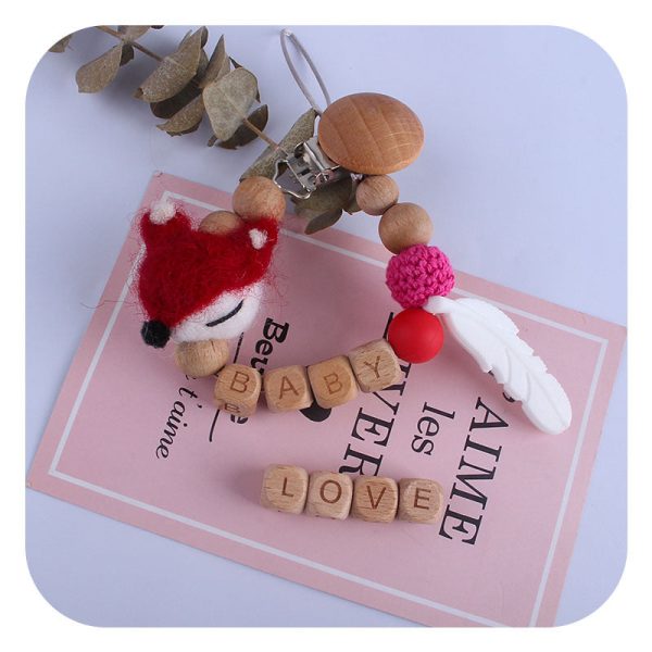 Wholesale 20PCS 26 English Letters DIY Wooden Beads on Sale