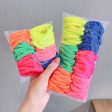 Wholesale Candy Color Fabric Hair Rope Set Fashion