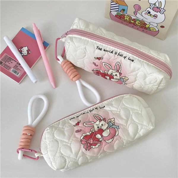 Wholesale Large Capacity Printed Simple Polyester Pencil Case Online Sale