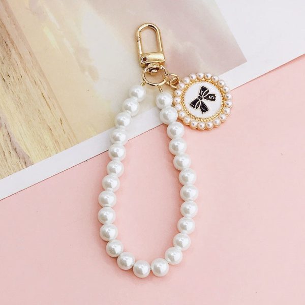 Wholesale Glass Pearl Pendants, Pentagram Pendant Chains, Mobile Phone Lanyards Hot on Sale