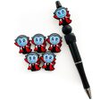 Wholesale 10pcs Cartoon Vampire Silicone Focus Beads For Sale