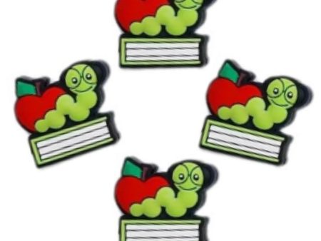 Wholesale 10pcs Bookworm Focal Beads Online now