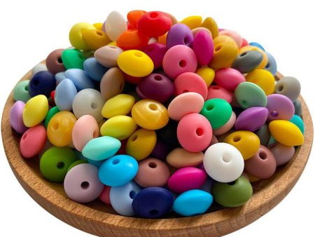 Wholesale 100PCS Silicone Abacus Beads Online