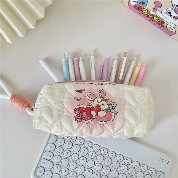 Wholesale Large Capacity Printed Simple Polyester Pencil Case Online Sale