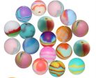 Wholesale 50PCS Rainbow Mixed Color Silicone Balls For Sale