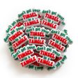 Wholesale 10PCS Don’t Get Your Tinsel in A Tangle Silicone Beads For Sale