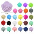 Wholesale 20PCS Rosette Silicone Beads DIY Loose Beads Fashion